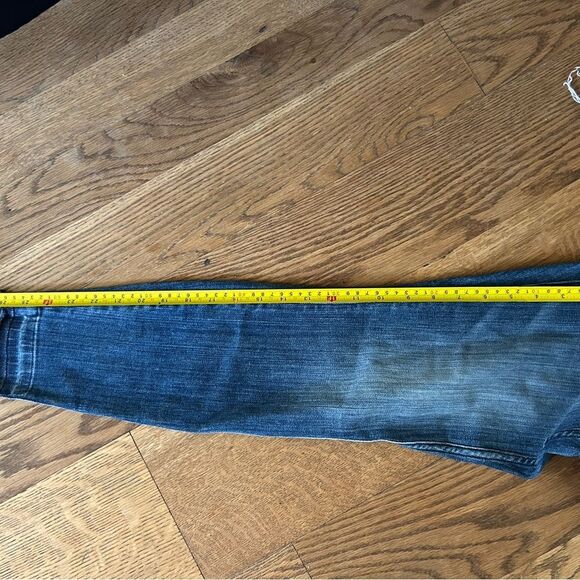 AYR The Riser High Rise Skinny Ankle Denim Jeans in Medium Wash Blue 27 … - Picture 14 of 14